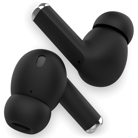 Naztech Xpods PRO True Wireless In-Ear Earbuds with Microphone (Black) 15351